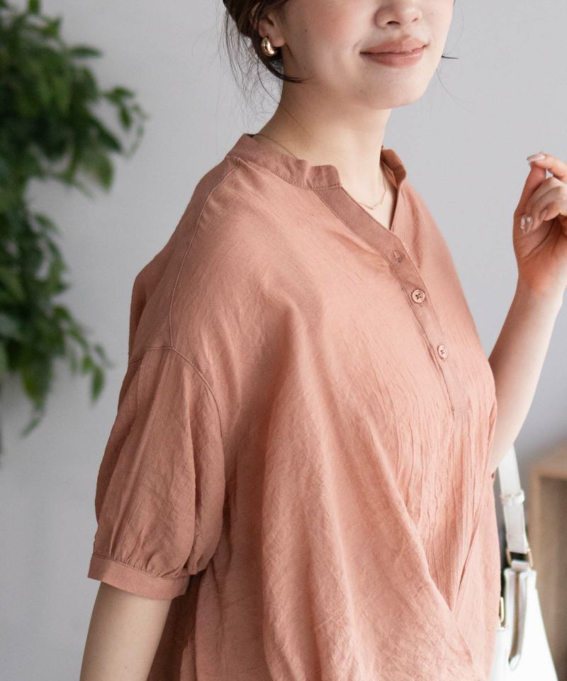 nAvy 裾タックスキッパーブラウス レディース商品画像-2