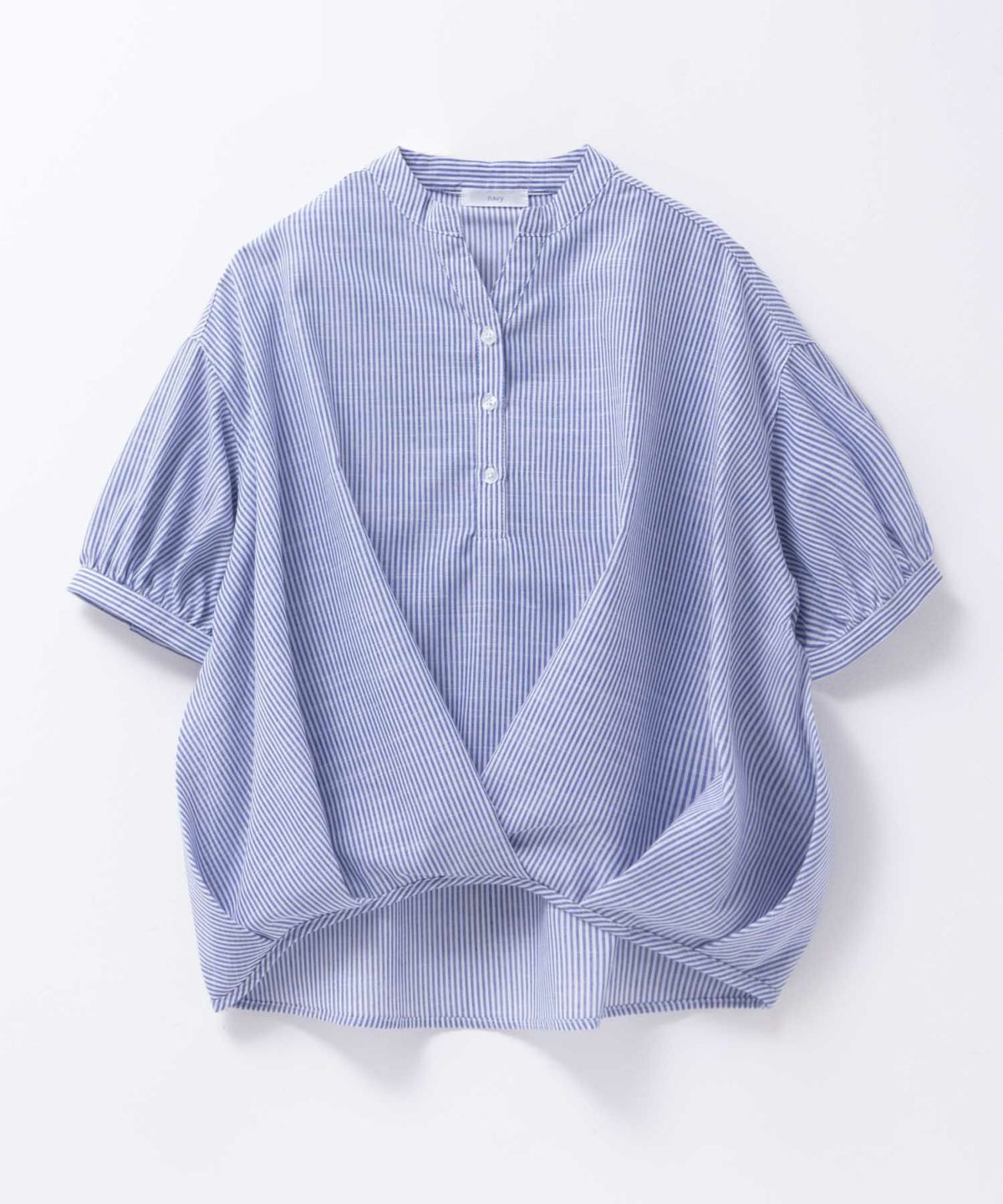 nAvy 裾タックスキッパーブラウス レディース