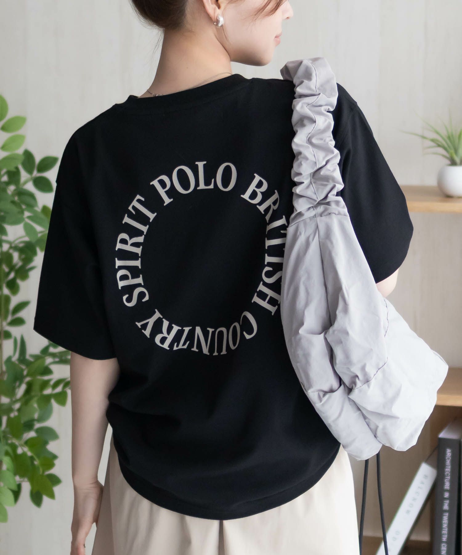 POLO BCS  ワンポイントサークルTシャツ レディース メール便 対応商品商品画像-3