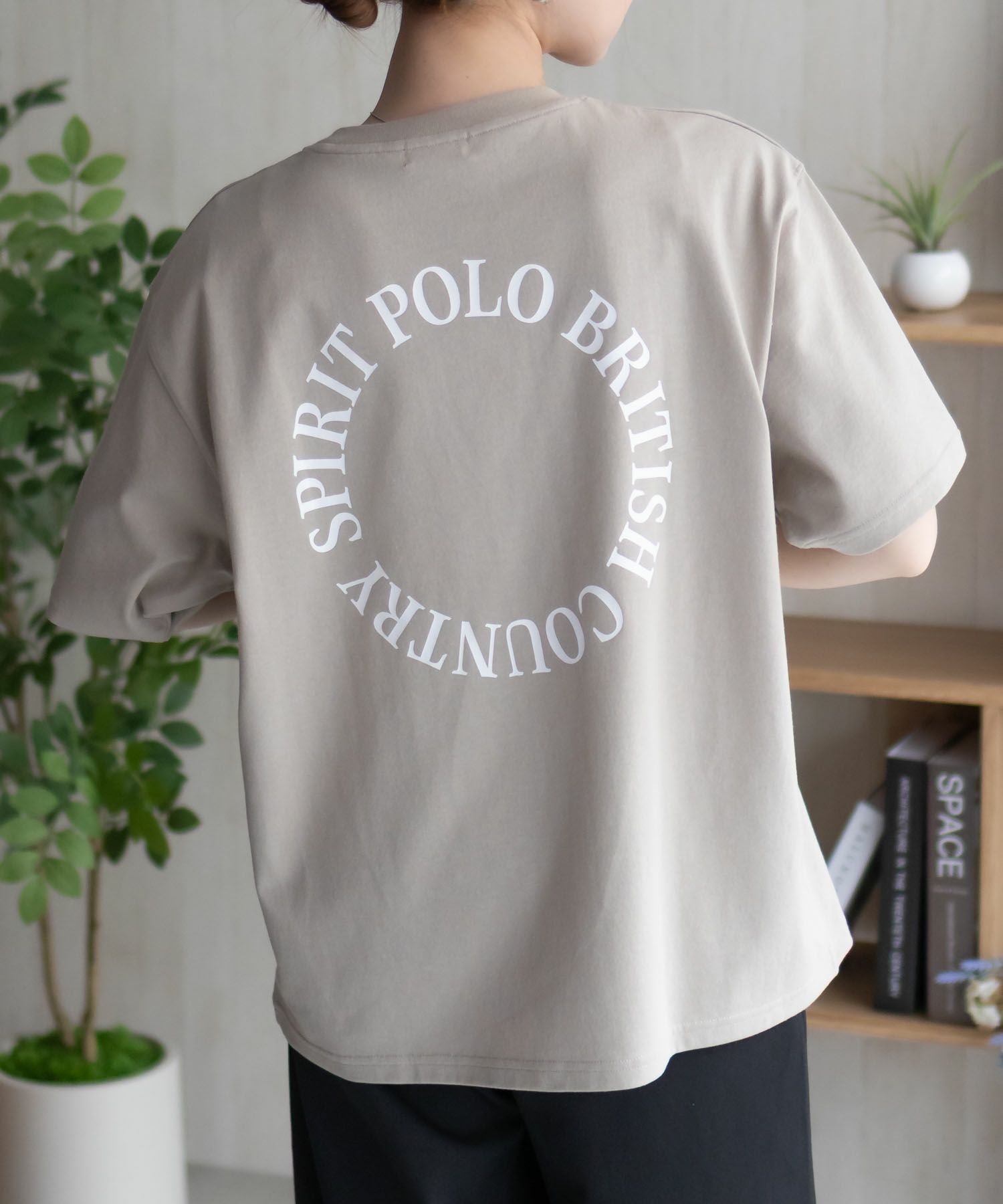 POLO BCS  ワンポイントサークルTシャツ レディース メール便 対応商品商品画像-9