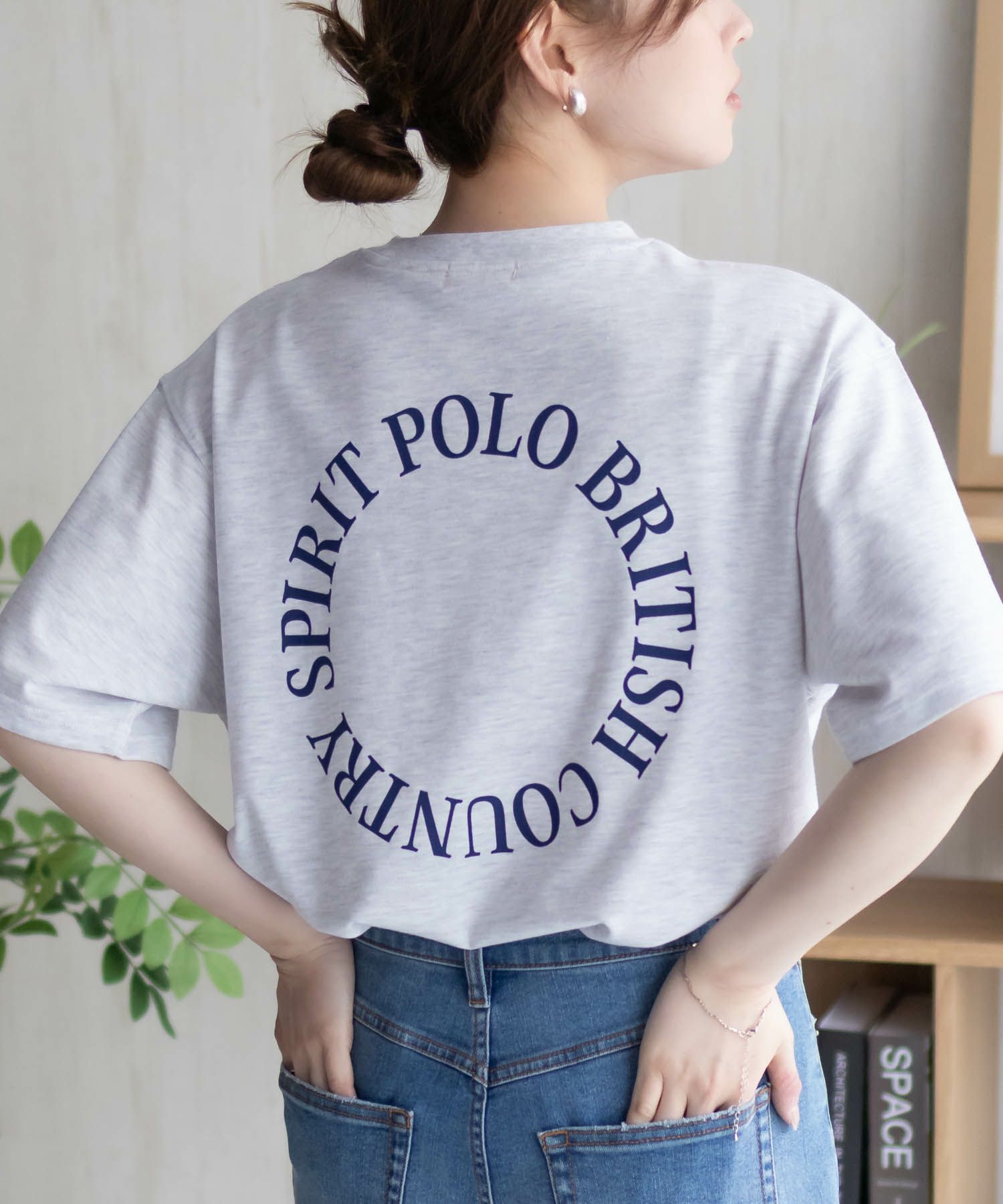 POLO BCS ワンポイントサークルTシャツ レディース メール便 対応商品商品画像-11