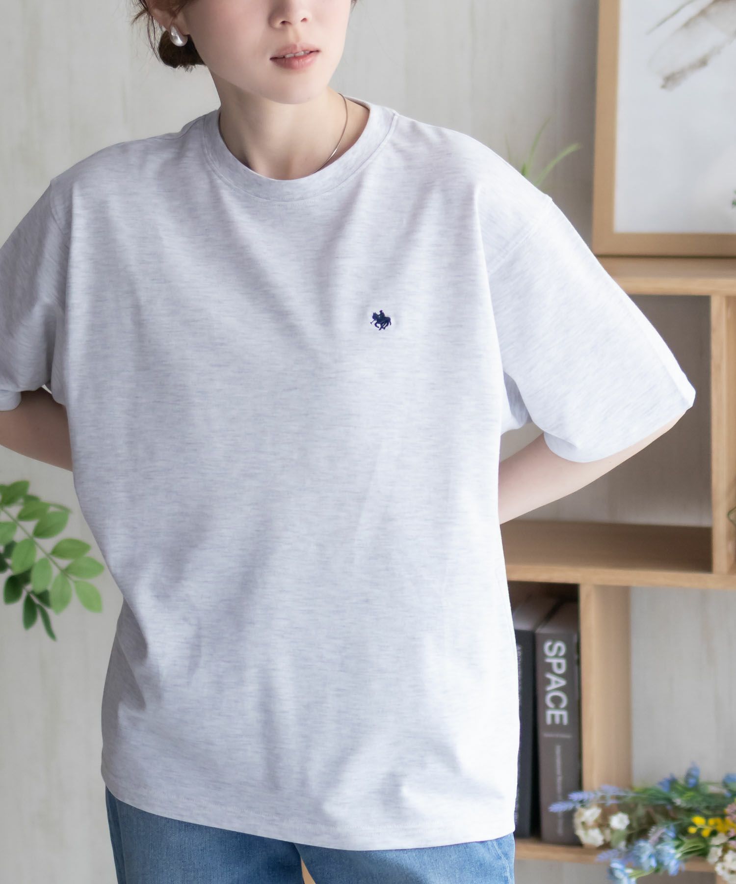 POLO BCS ワンポイントサークルTシャツ レディース メール便 対応商品商品画像-12