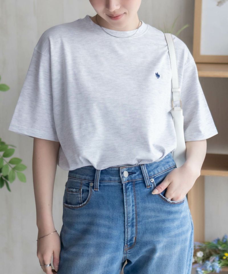 POLO BCS  ワンポイントサークルTシャツ レディース メール便 対応商品商品画像-13