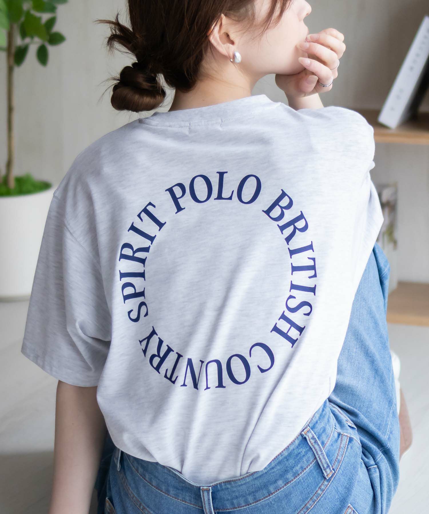POLO BCS  ワンポイントサークルTシャツ レディース メール便 対応商品商品サムネイル-14