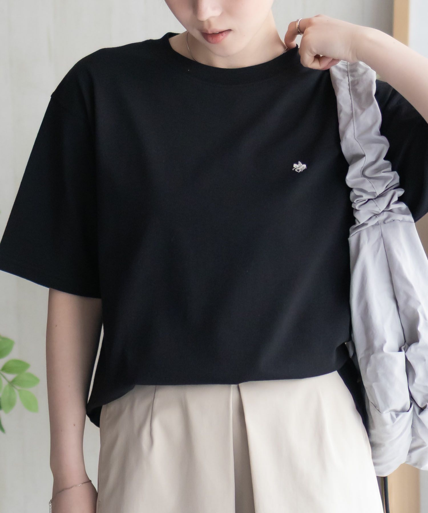 POLO BCS ワンポイントサークルTシャツ レディース メール便 対応商品商品画像-17