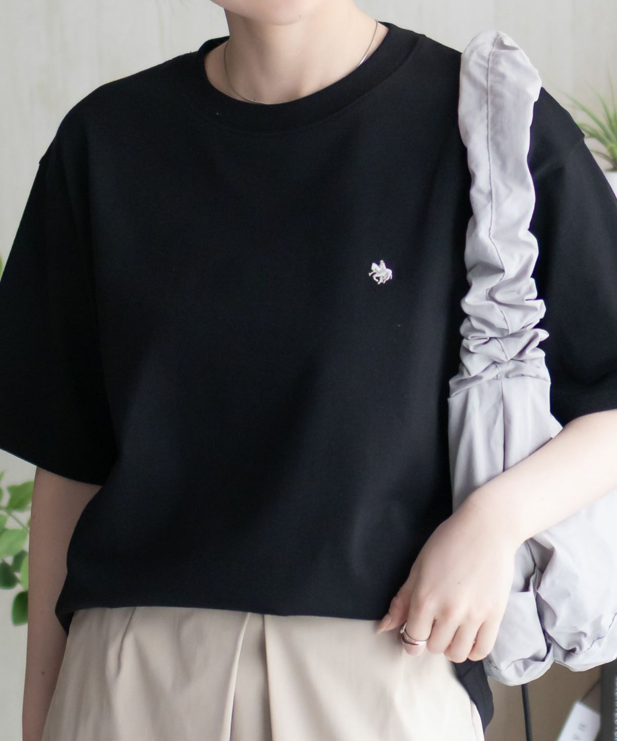 POLO BCS ワンポイントサークルTシャツ レディース ネコポス 対応商品