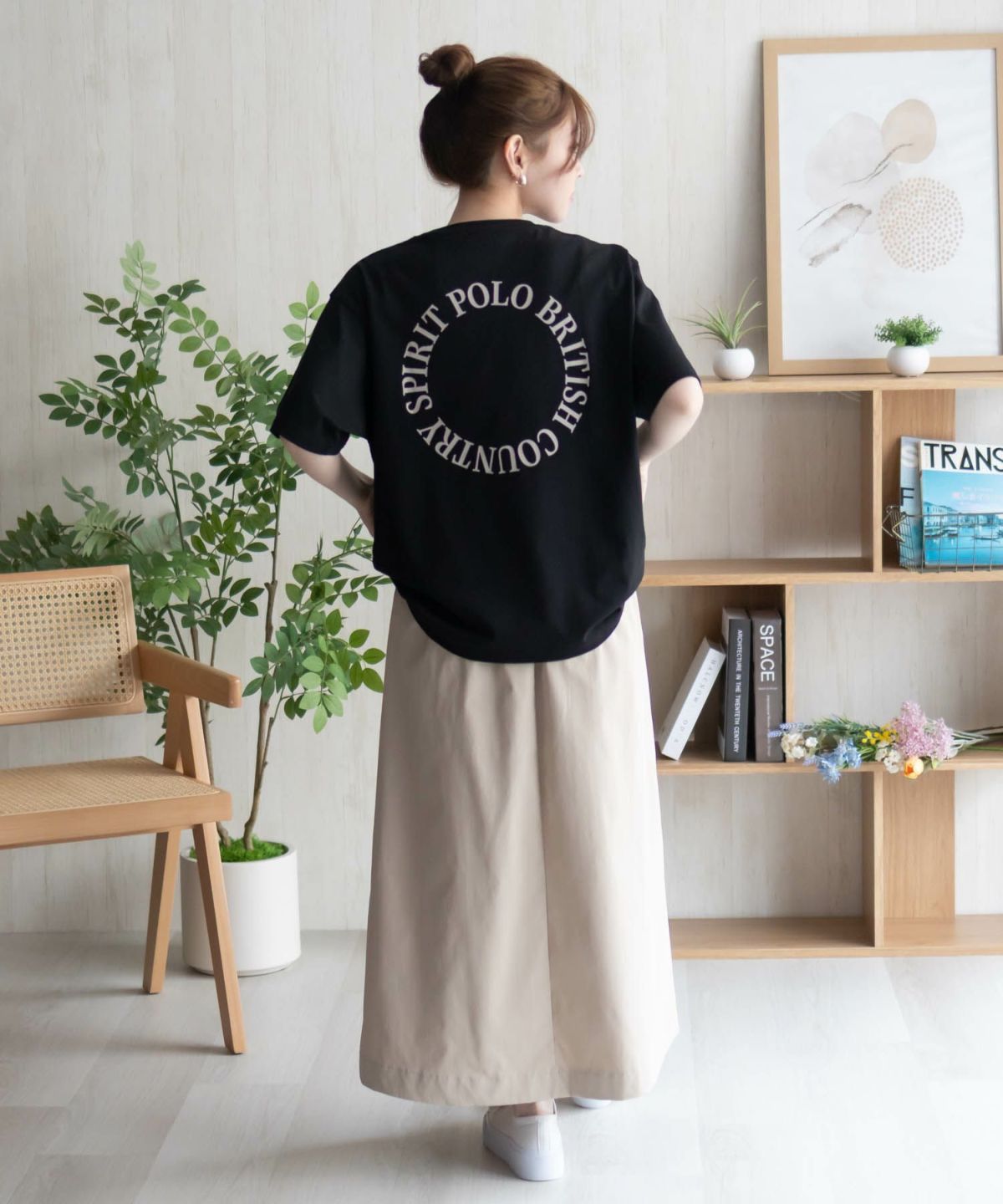 POLO BCS ワンポイントサークルTシャツ レディース ネコポス 対応商品