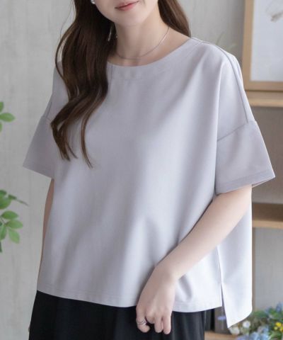 [値下げ]nAvy SARARI  ミニワッフルスリットプルオーバー レディース ネコポス 対応商品