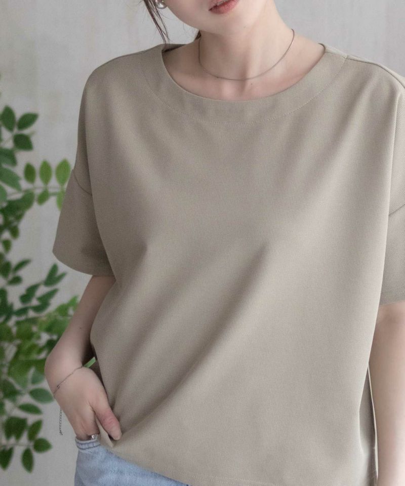 nAvy SARARI  ミニワッフルスリットプルオーバー レディース メール便 対応商品商品画像-17