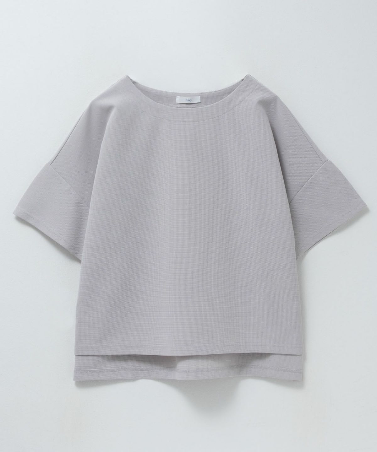 nAvy SARARI ミニワッフルスリットプルオーバー レディース ネコポス 対応商品