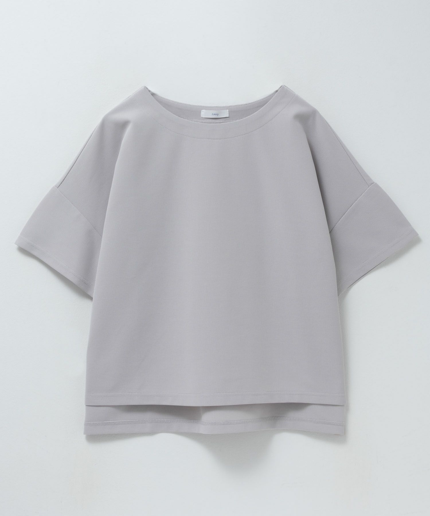 nAvy SARARI ミニワッフルスリットプルオーバー レディース ネコポス 対応商品