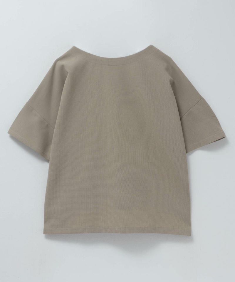 nAvy SARARI  ミニワッフルスリットプルオーバー レディース メール便 対応商品商品画像-26