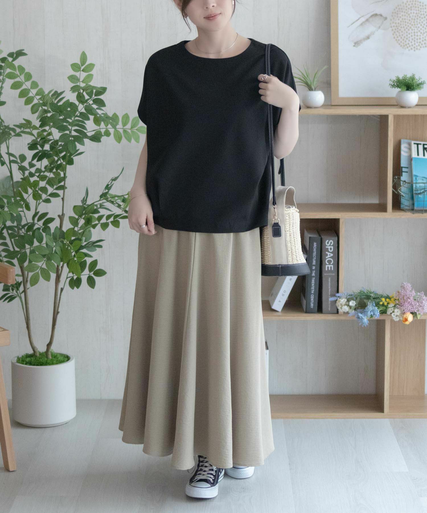 nAvy SARARI  ミニワッフル裾タックプルオーバー レディース メール便 対応商品商品画像-15