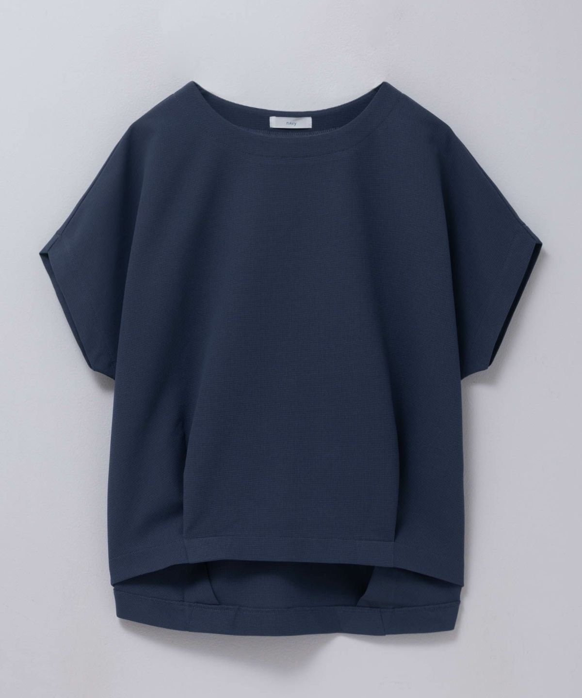 nAvy SARARI ミニワッフル裾タックプルオーバー レディース ネコポス 対応商品