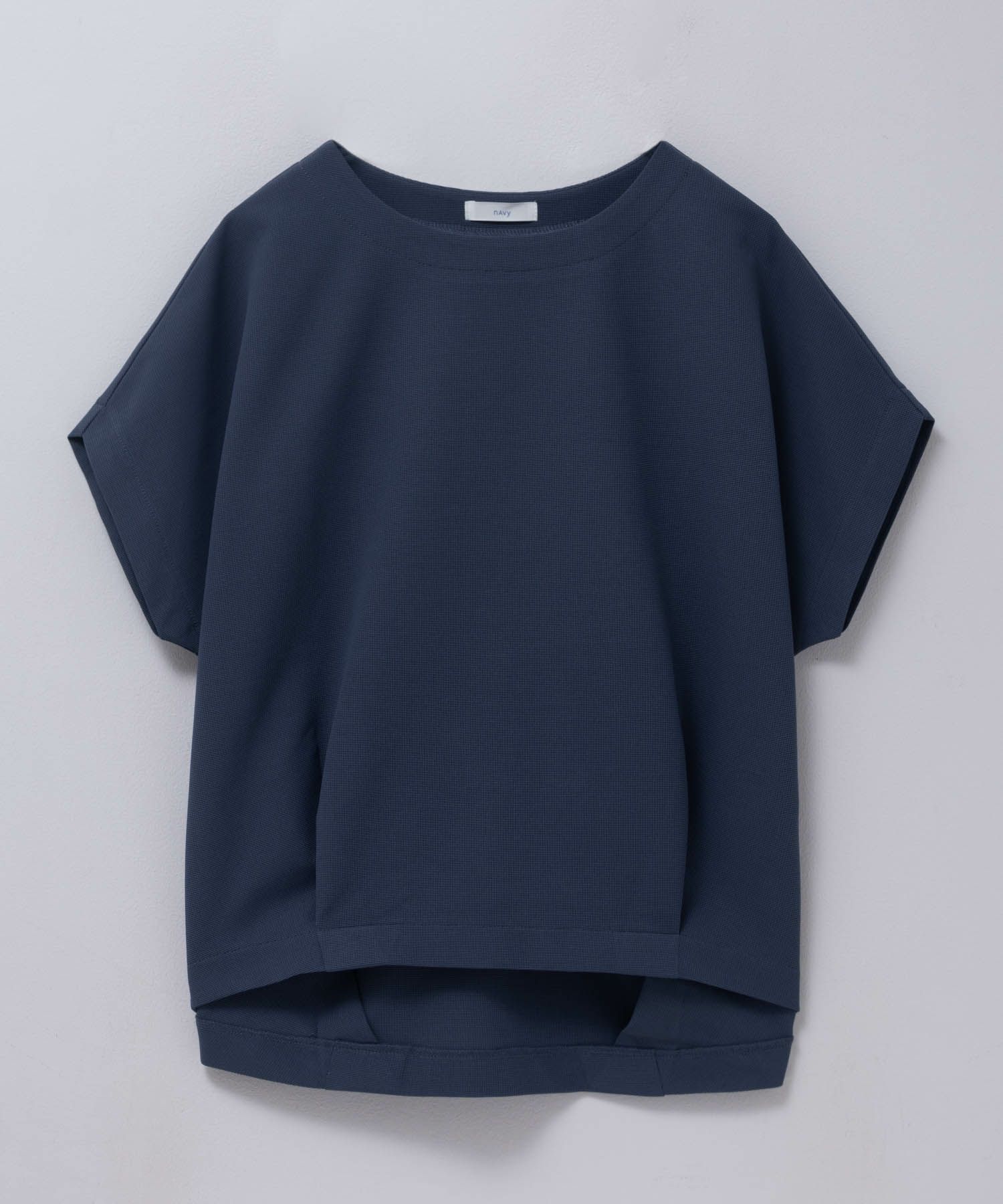 nAvy SARARI ミニワッフル裾タックプルオーバー レディース ネコポス 対応商品