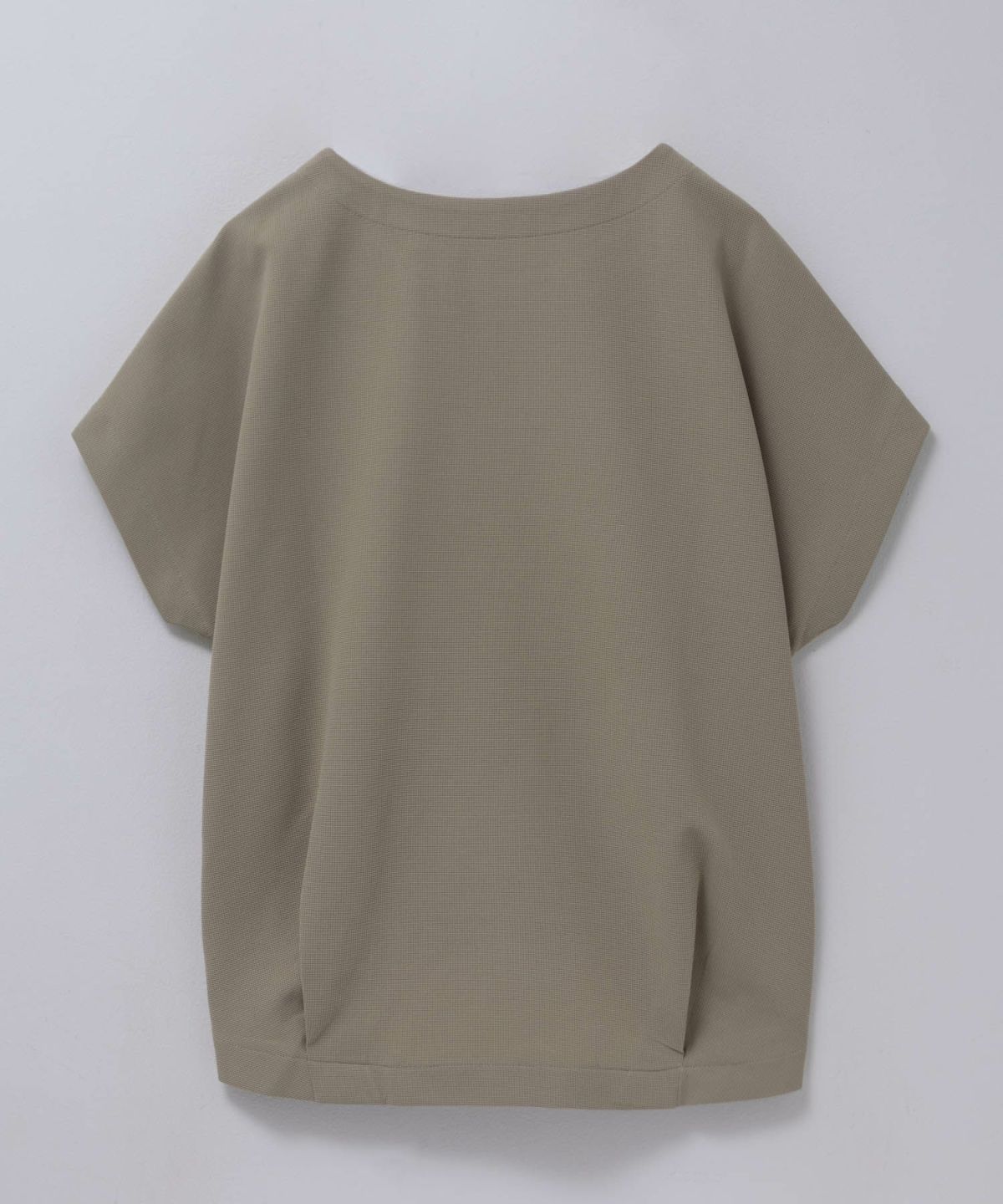 nAvy SARARI ミニワッフル裾タックプルオーバー レディース ネコポス 対応商品