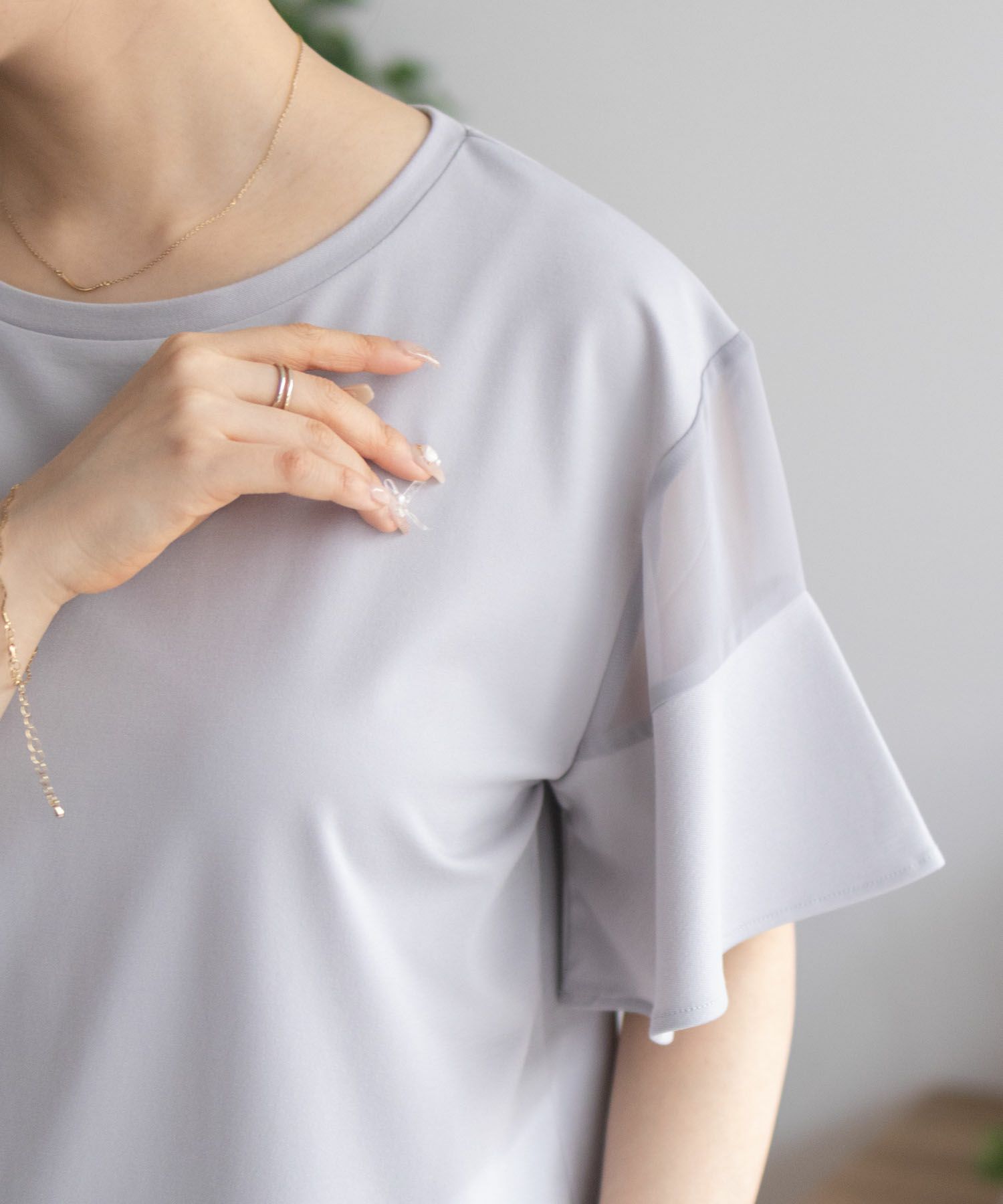 Howdy Marie 袖シアープルオーバー レディース ネコポス 対応商品