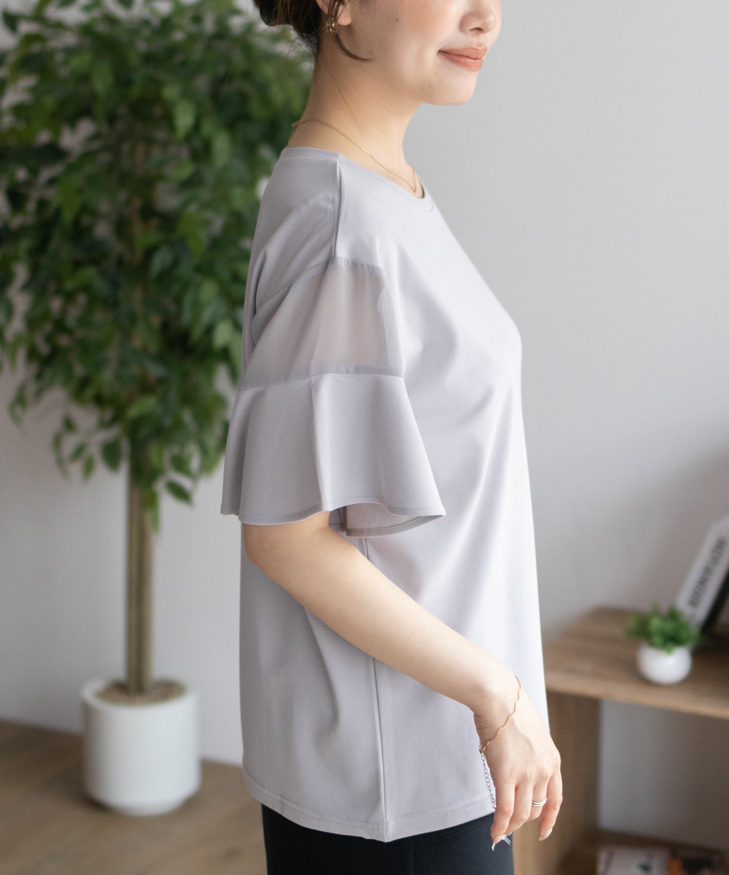 Howdy Marie 袖シアープルオーバー レディース ネコポス 対応商品