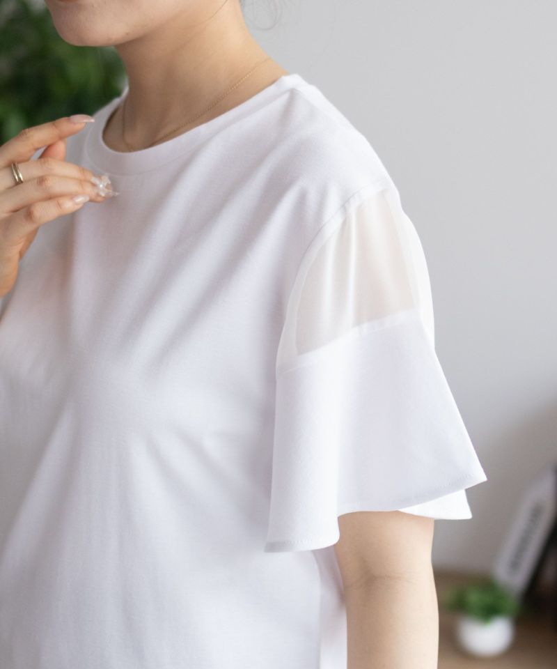 Howdy Marie  袖シアープルオーバー レディース メール便 対応商品商品画像-10