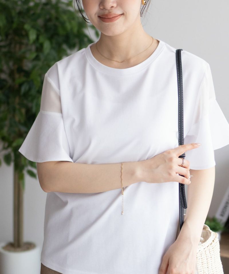 Howdy Marie  袖シアープルオーバー レディース メール便 対応商品商品画像-11