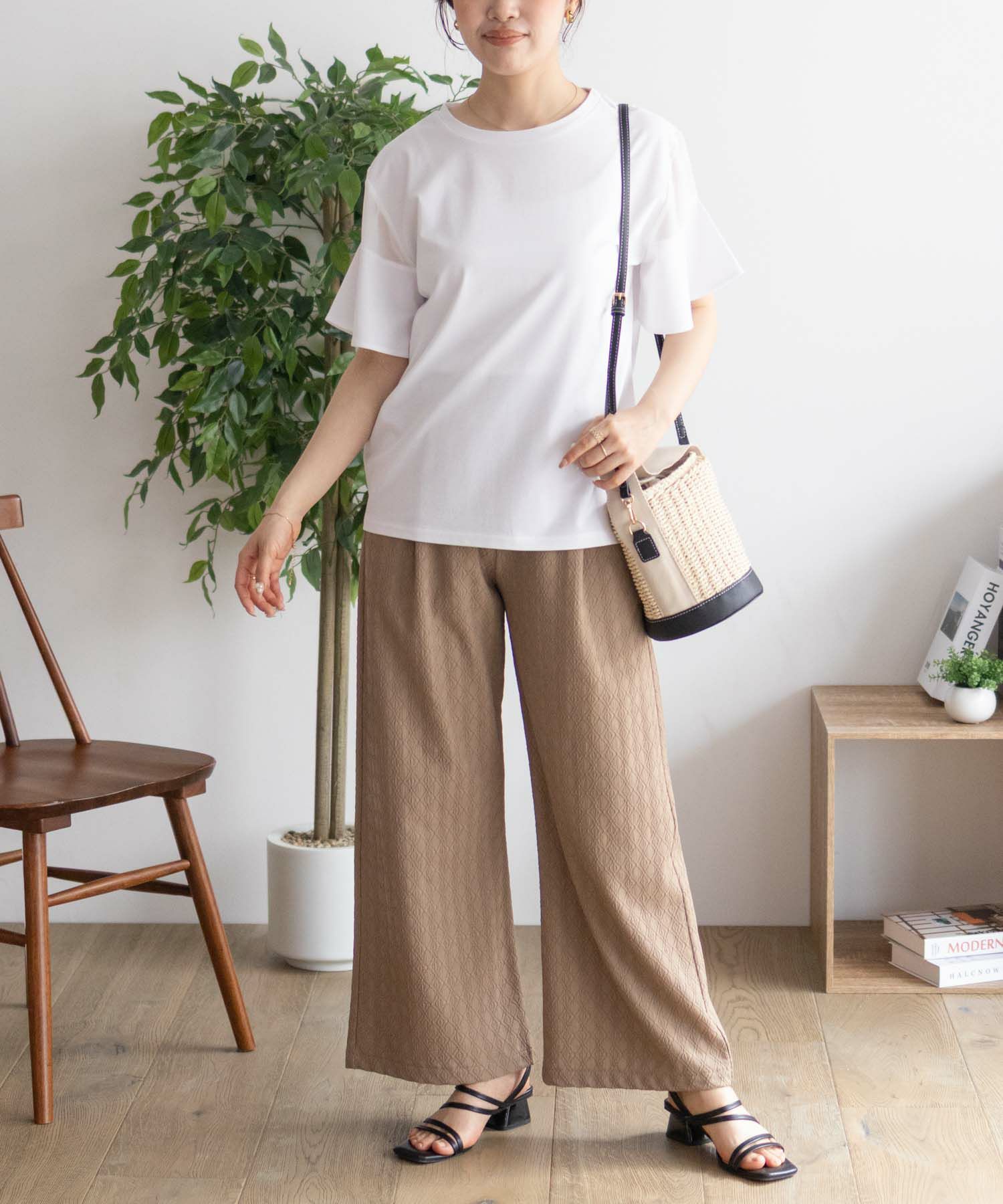 Howdy Marie  袖シアープルオーバー レディース メール便 対応商品商品サムネイル-13
