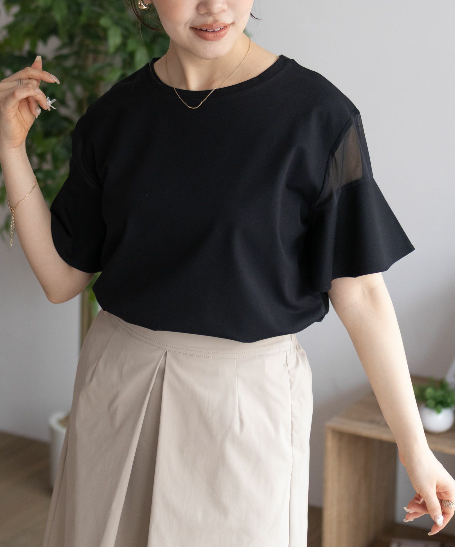Howdy Marie 袖シアープルオーバー レディース ネコポス 対応商品