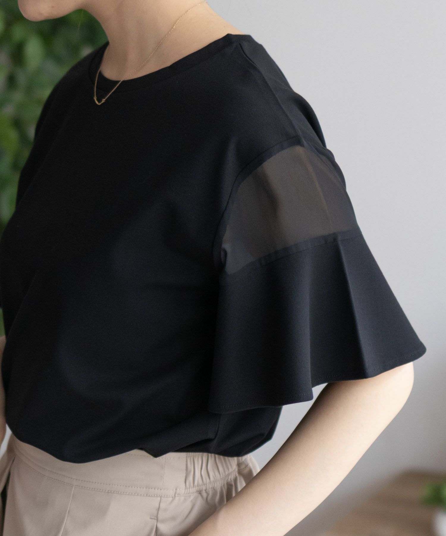Howdy Marie  袖シアープルオーバー レディース メール便 対応商品商品画像-16