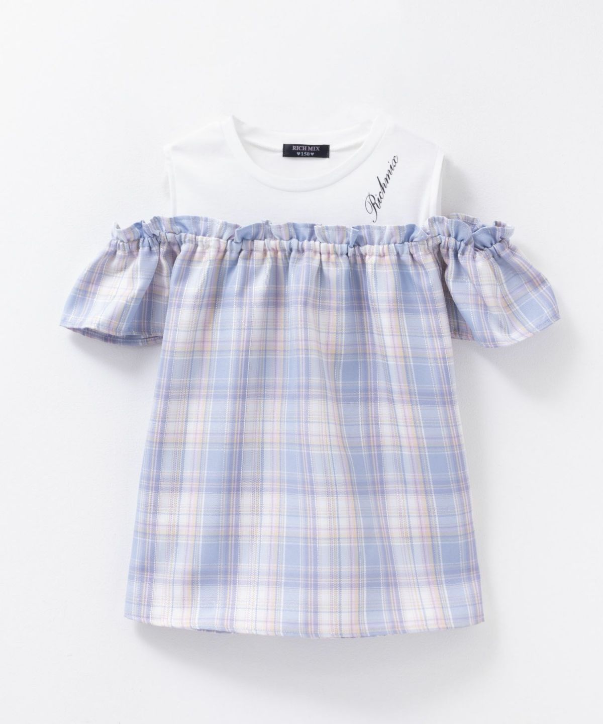 RICH MIX 肩あきフェイクブラウス キッズ