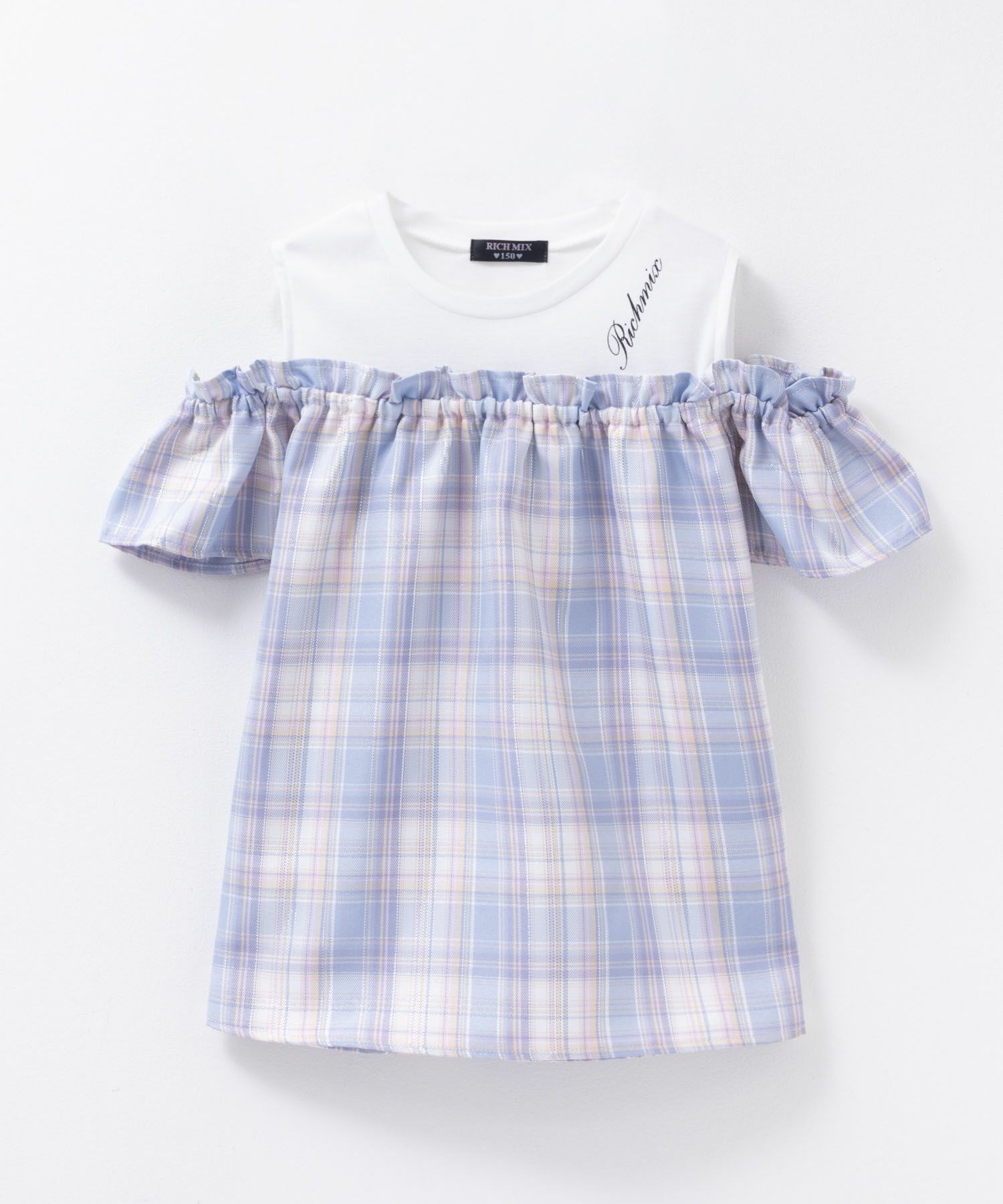 RICH MIX 肩あきフェイクブラウス キッズ