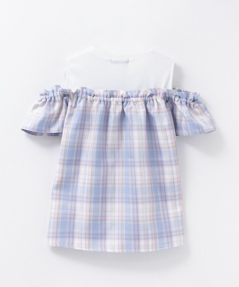 RICH MIX  肩あきフェイクブラウス キッズ商品画像-4