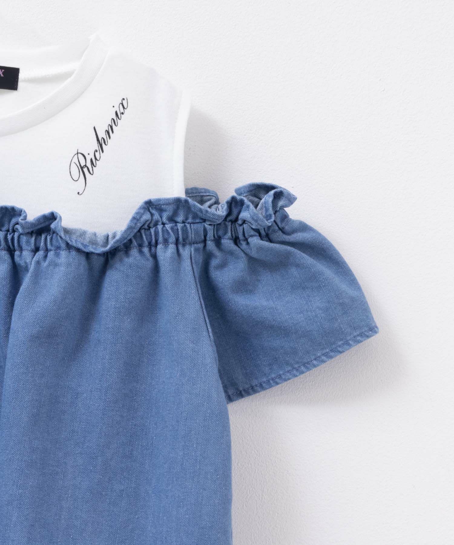 RICH MIX  肩あきフェイクブラウス キッズ商品サムネイル-5