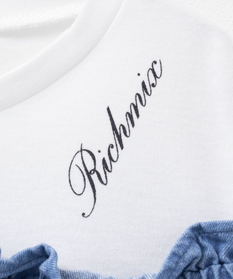 RICH MIX  肩あきフェイクブラウス キッズ商品画像-6