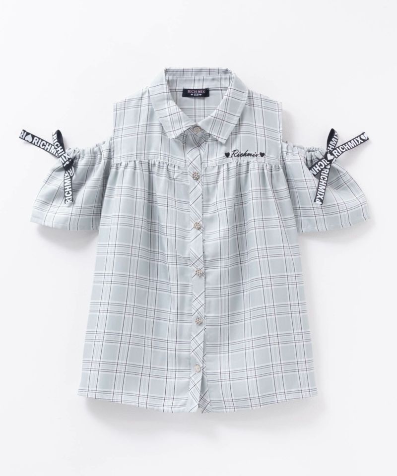 RICH MIX  肩あきブラウス キッズ商品画像-1