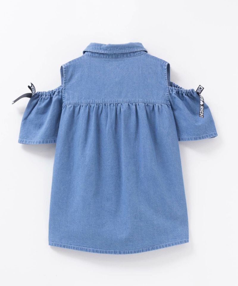 RICH MIX  肩あきブラウス キッズ商品画像-4