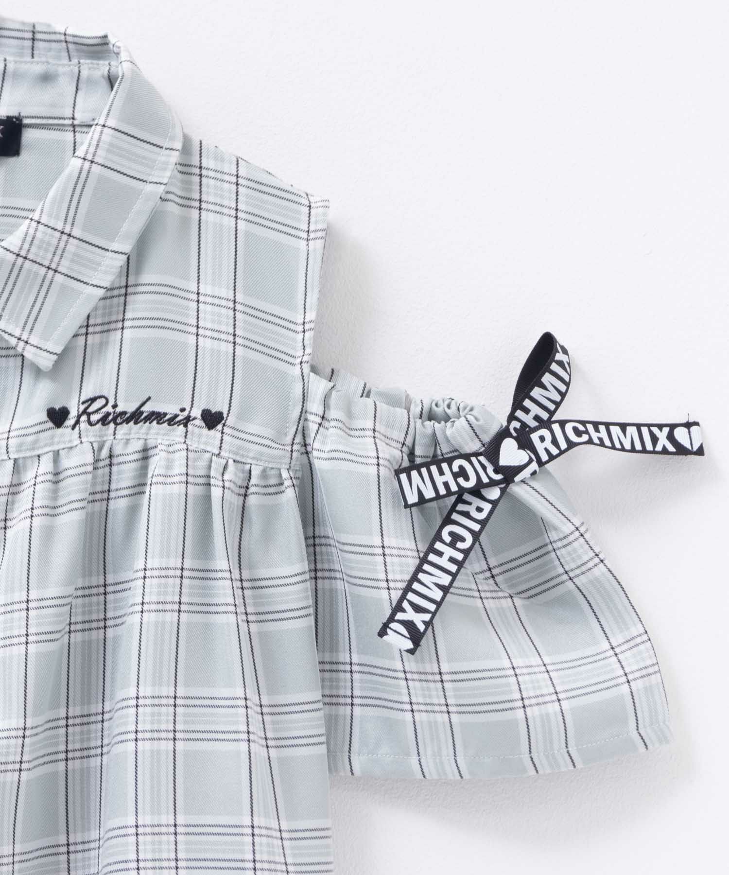 RICH MIX  肩あきブラウス キッズ商品画像-7