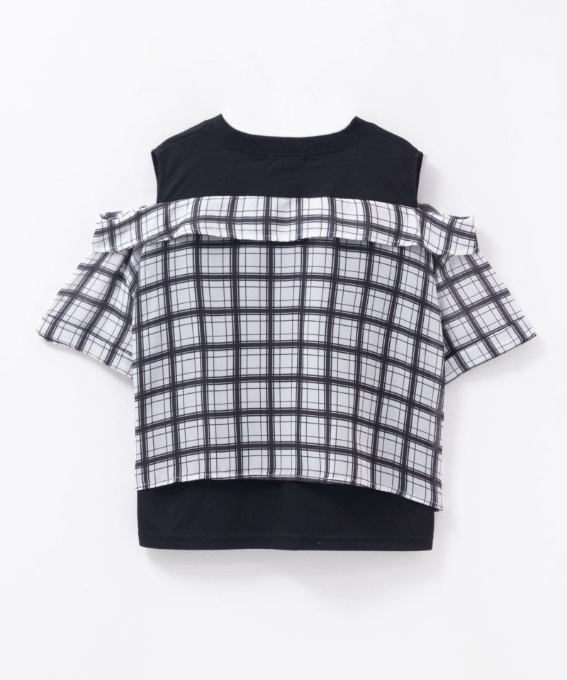 RICH MIX  フェイクシャツブラウス キッズ商品画像-2