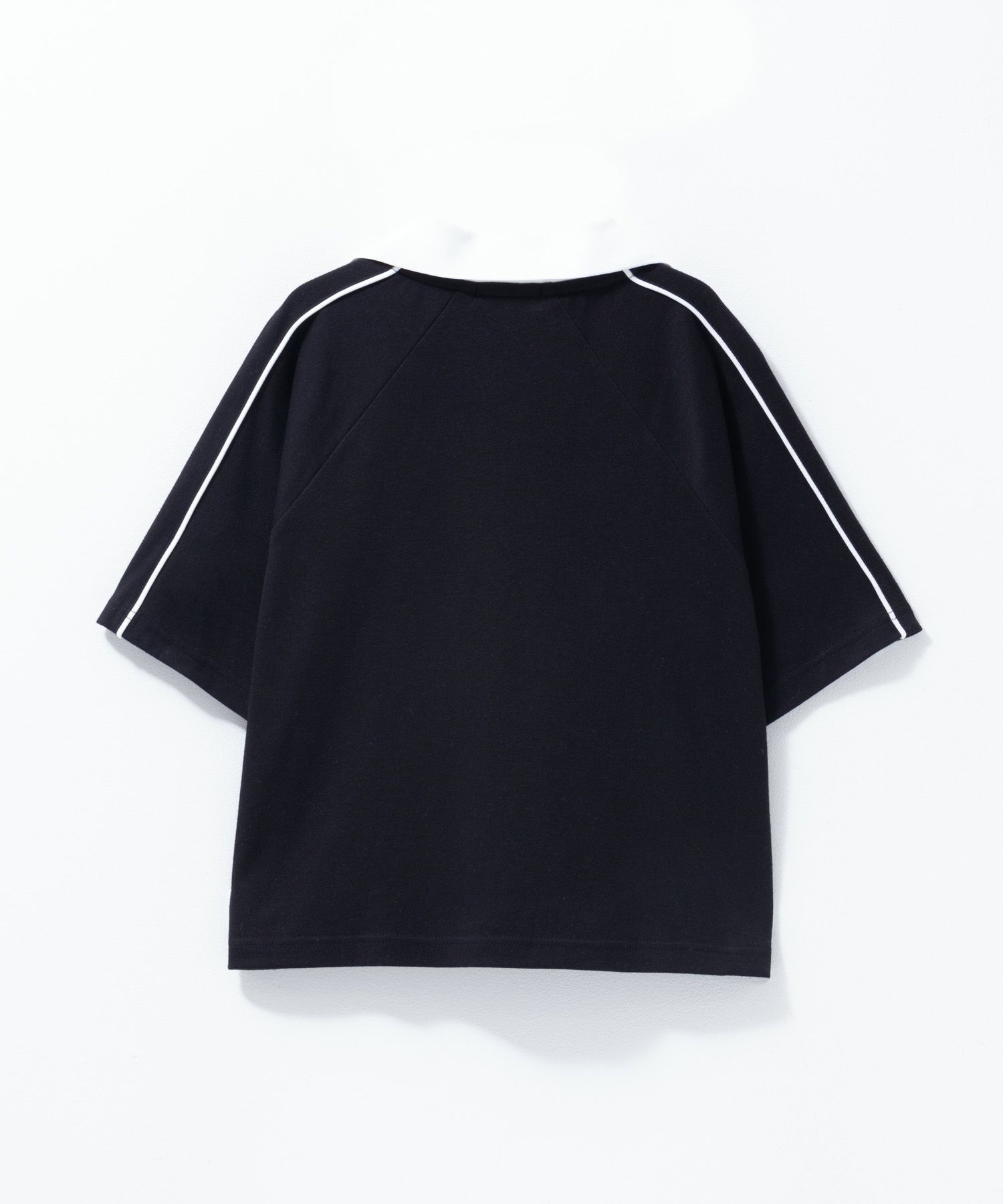 RICH MIX  ポンチ素材 襟付き肩ラインTシャツ キッズ メール便 対応商品商品画像-2