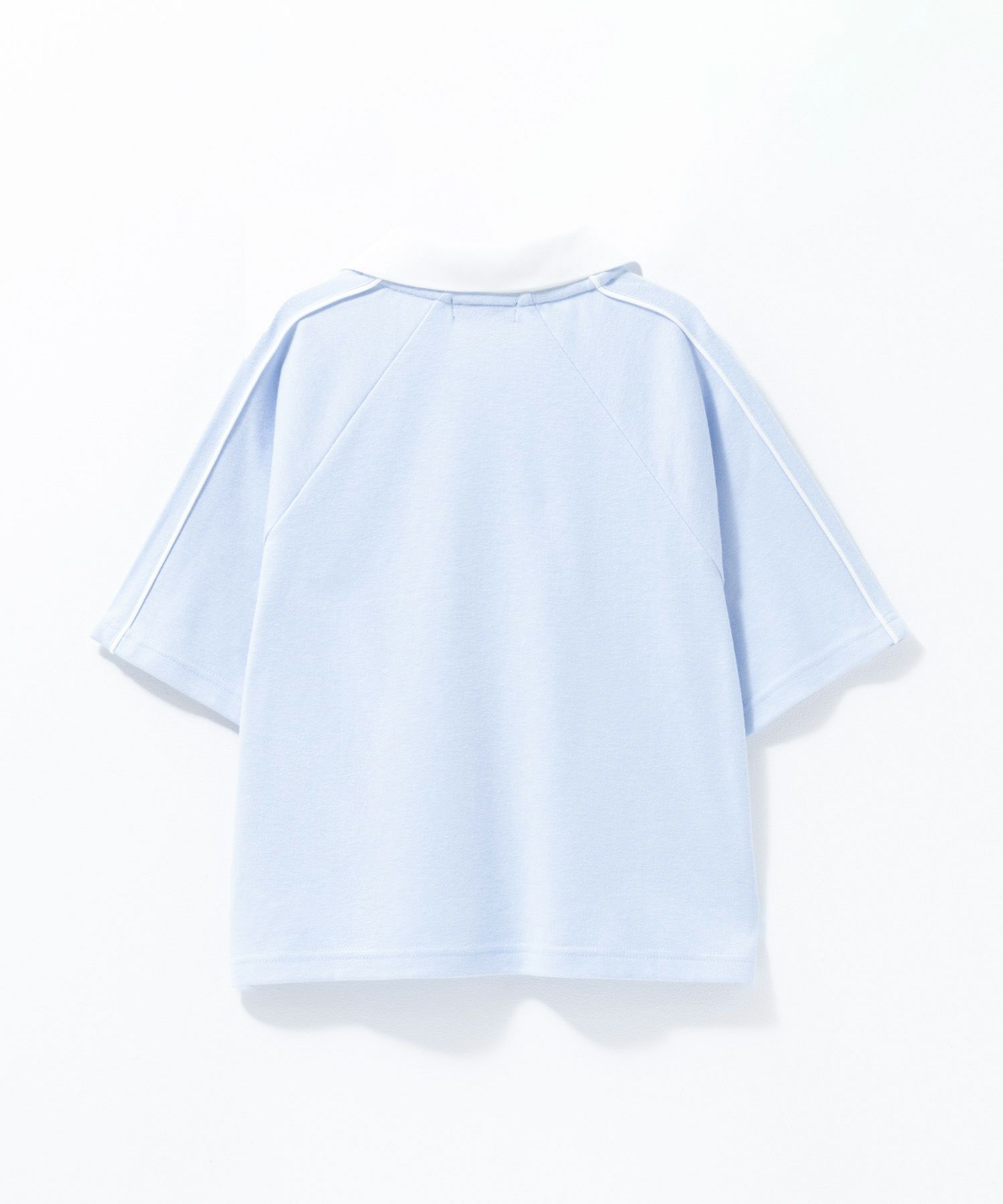 RICH MIX  ポンチ素材 襟付き肩ラインTシャツ キッズ メール便 対応商品商品画像-4