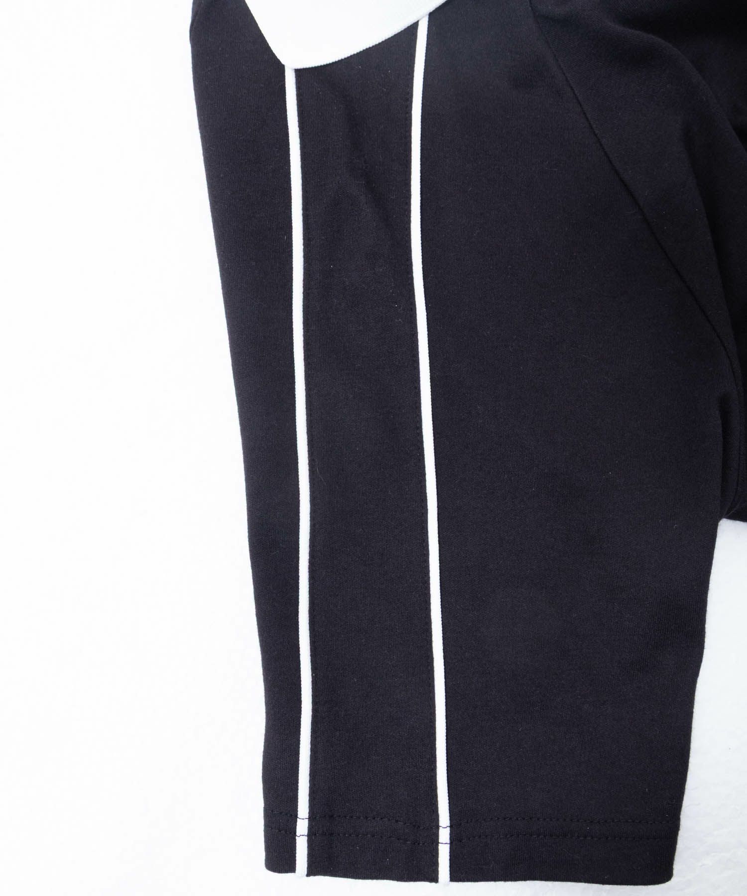 RICH MIX ポンチ素材 襟付き肩ラインTシャツ キッズ ネコポス 対応商品