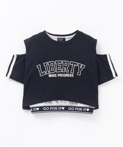 [値下げ]RICH MIX  肩あきフェイクアンサンブル キッズ ネコポス 対応商品