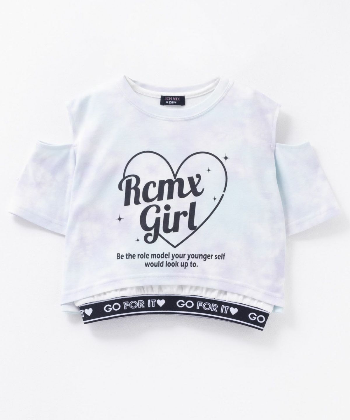 RICH MIX 肩あきフェイクアンサンブル キッズ ネコポス 対応商品