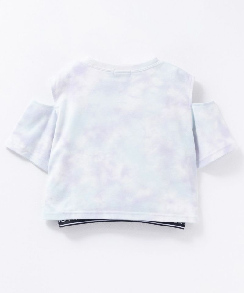 RICH MIX  肩あきフェイクアンサンブル キッズ メール便 対応商品商品画像-4