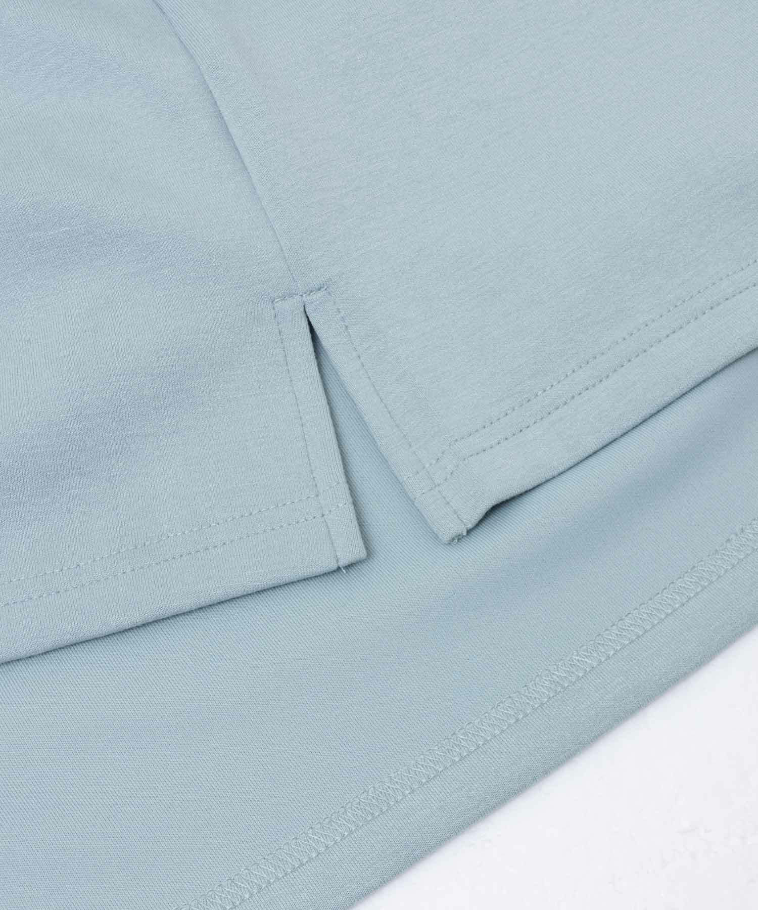 NAVY  ポンチ素材 もちもちスウェット上下セット レディース商品画像-33