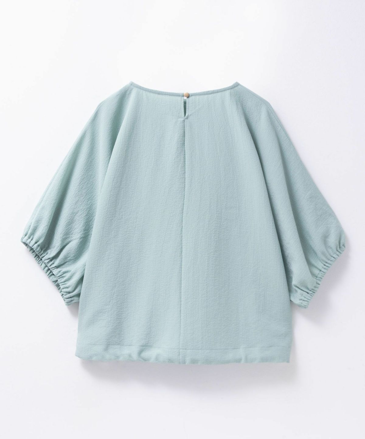 nAvy 裾サイドシャーリングブラウス レディース