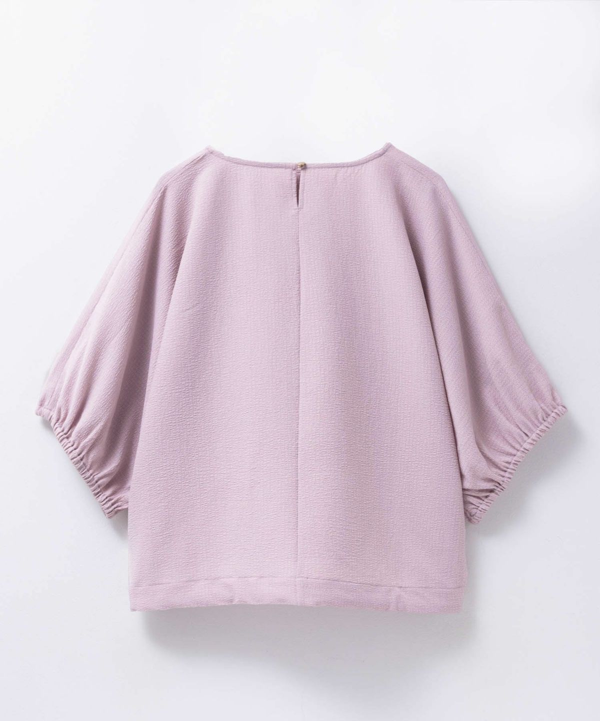 nAvy 裾サイドシャーリングブラウス レディース