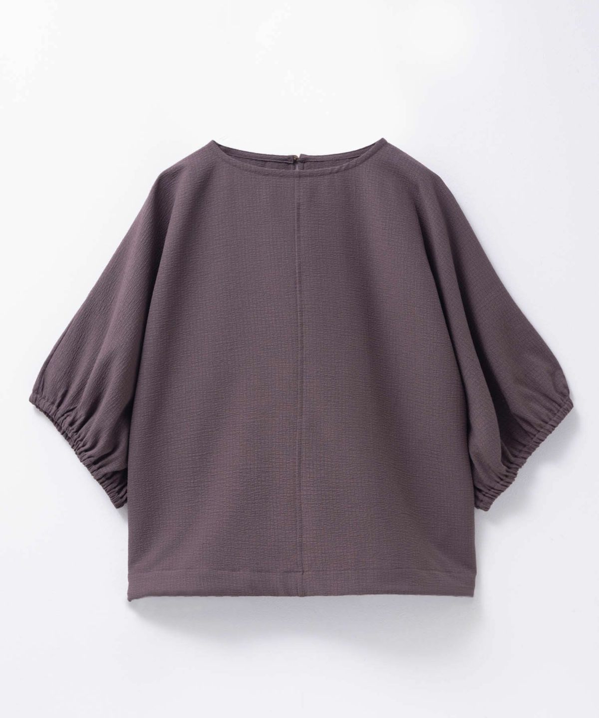 nAvy 裾サイドシャーリングブラウス レディース