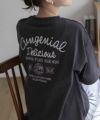 UNDERWRAPS 刺繍ラウンドビッグTシャツ レディース ネコポス 対応商品