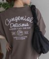 UNDERWRAPS 刺繍ラウンドビッグTシャツ レディース ネコポス 対応商品