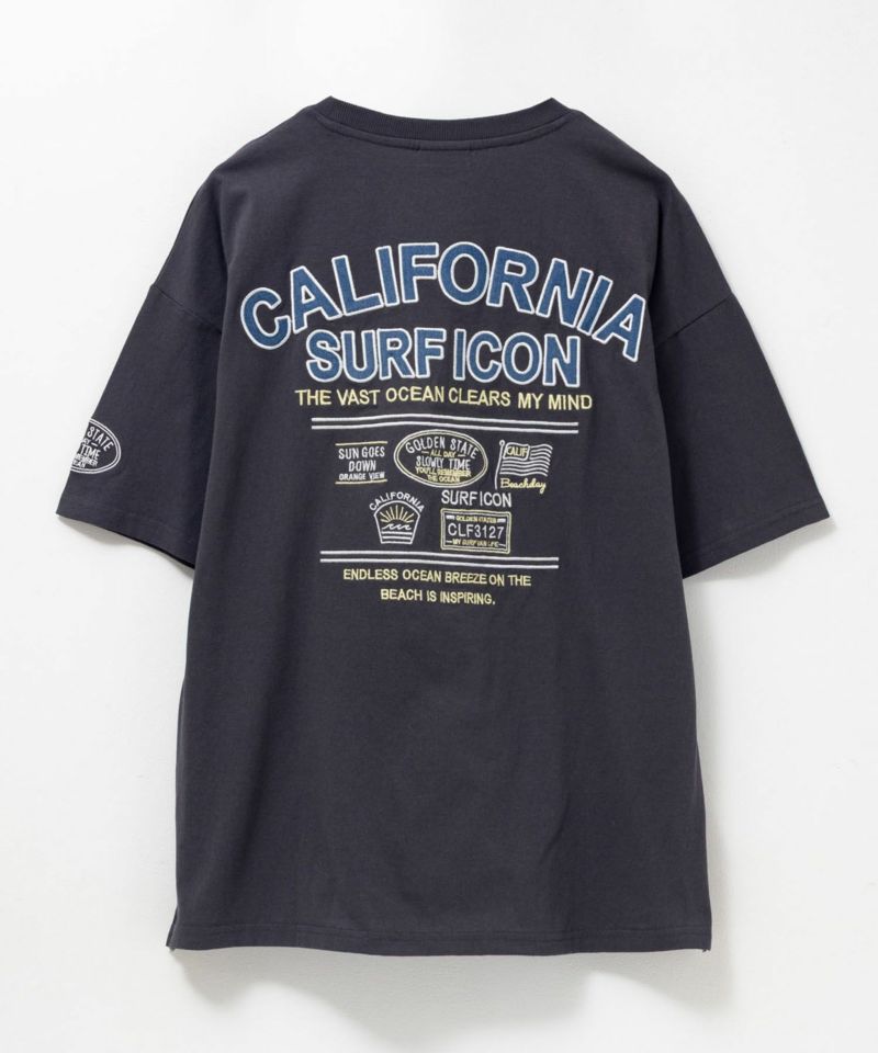 UNDERWRAPS デニム貼り付けスリットビッグTシャツ レディース メール便 対応商品商品画像-24