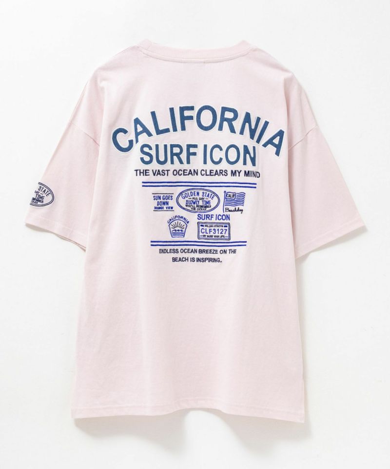 UNDERWRAPS デニム貼り付けスリットビッグTシャツ レディース メール便 対応商品商品画像-26